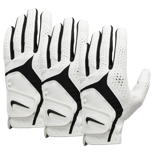 Nike Golf Gloves Dura Feel X White 3 Pack