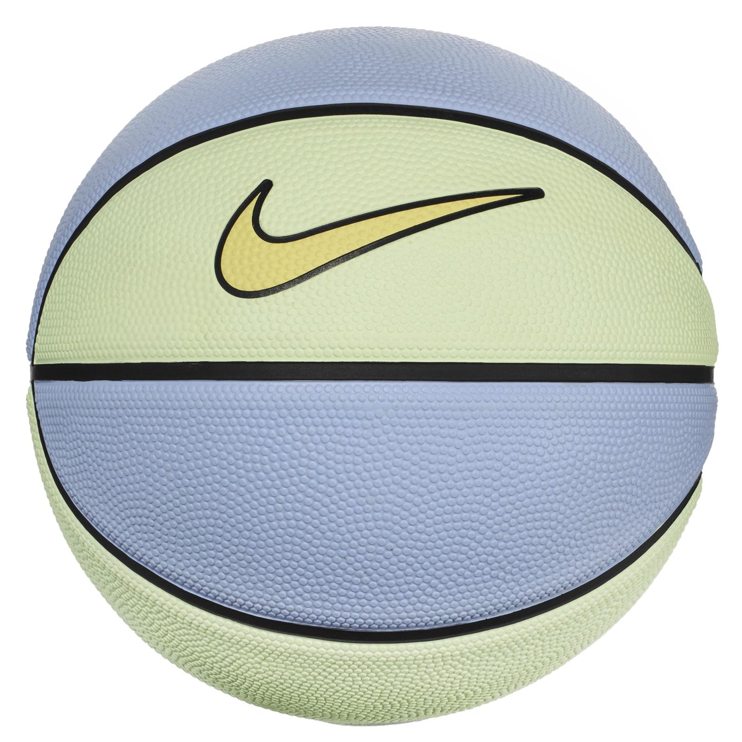 Nike youth basketball skills ball with textured grip and vibrant design, ideal for training and improving basketball skills.
