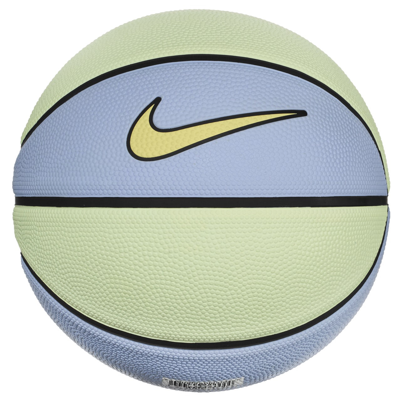 Nike youth basketball skills training ball with textured grip and Nike logo, designed for youth basketball practice and skill development.