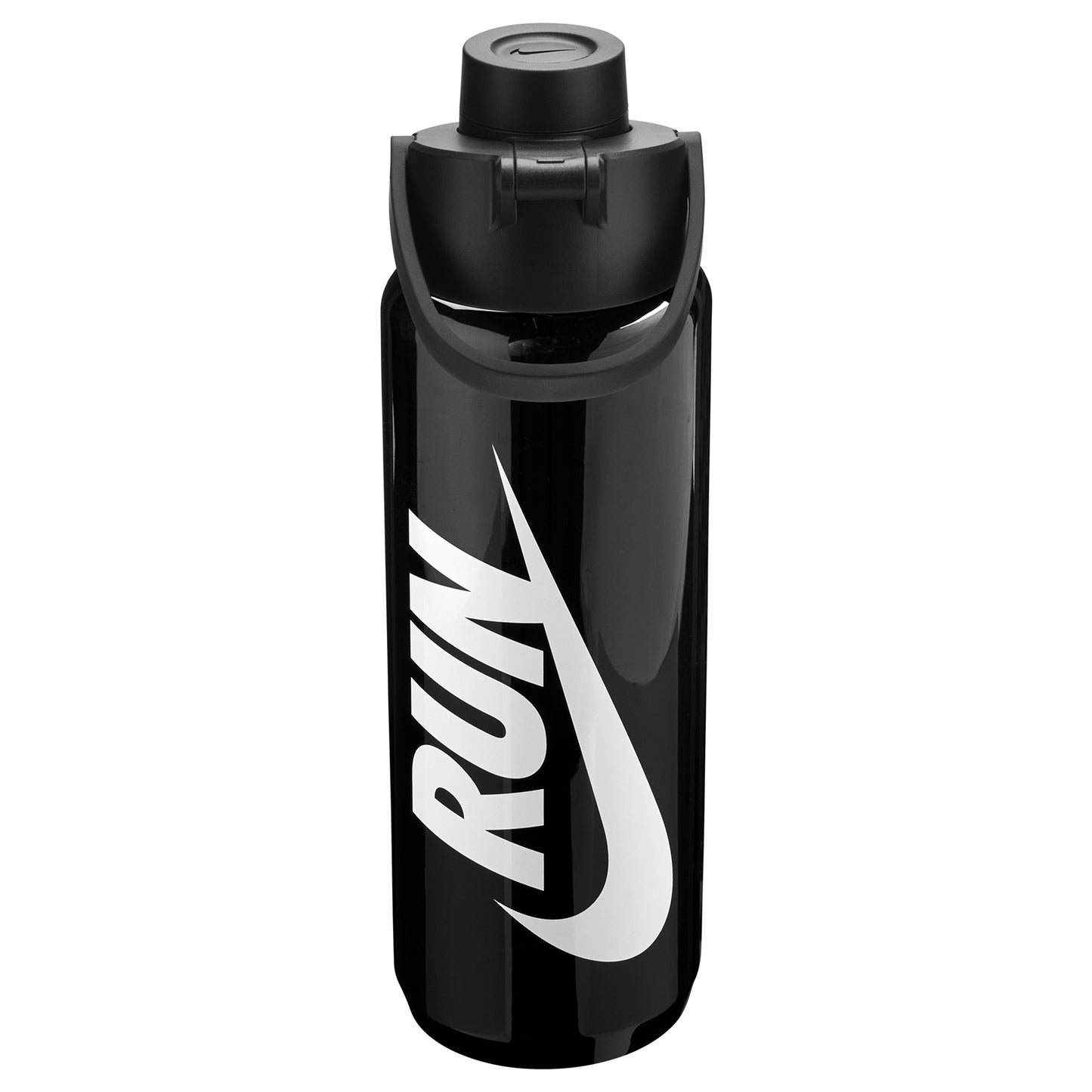 Nike TR Renew Recharge 24oz sports water bottle, durable plastic bottle with a secure lid and ergonomic design for active hydration.