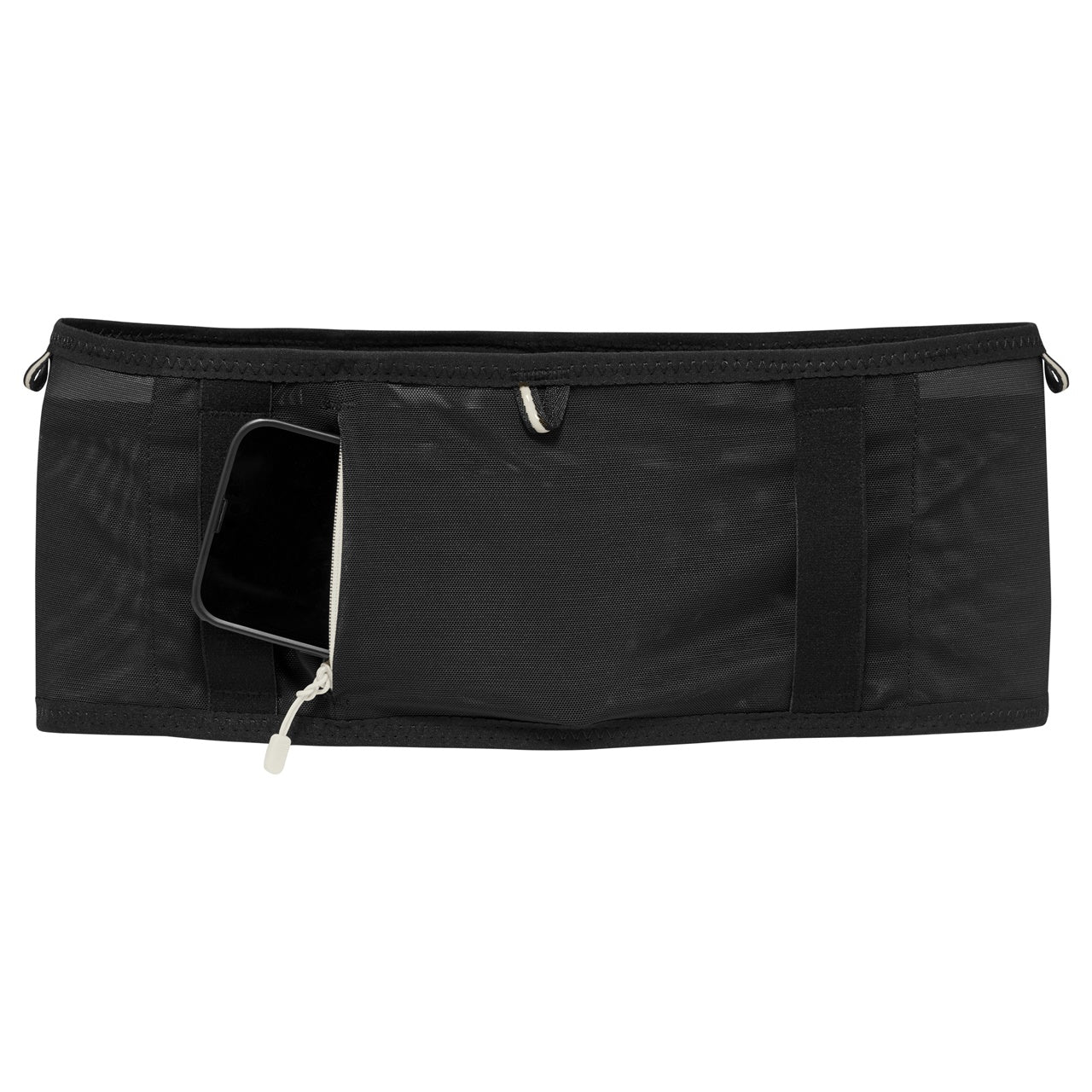 Nike Run Belt 5L running storage belt with adjustable strap and multiple pockets for carrying essentials during exercise.