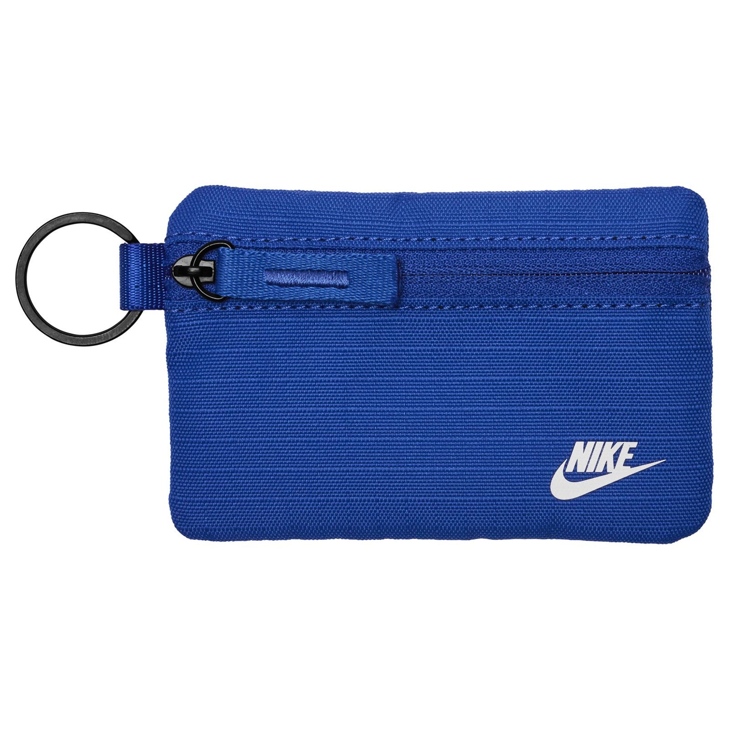 Nike Club Pouch Wallet, a compact zip pouch accessory with Nike branding, featuring multiple compartments for essentials.