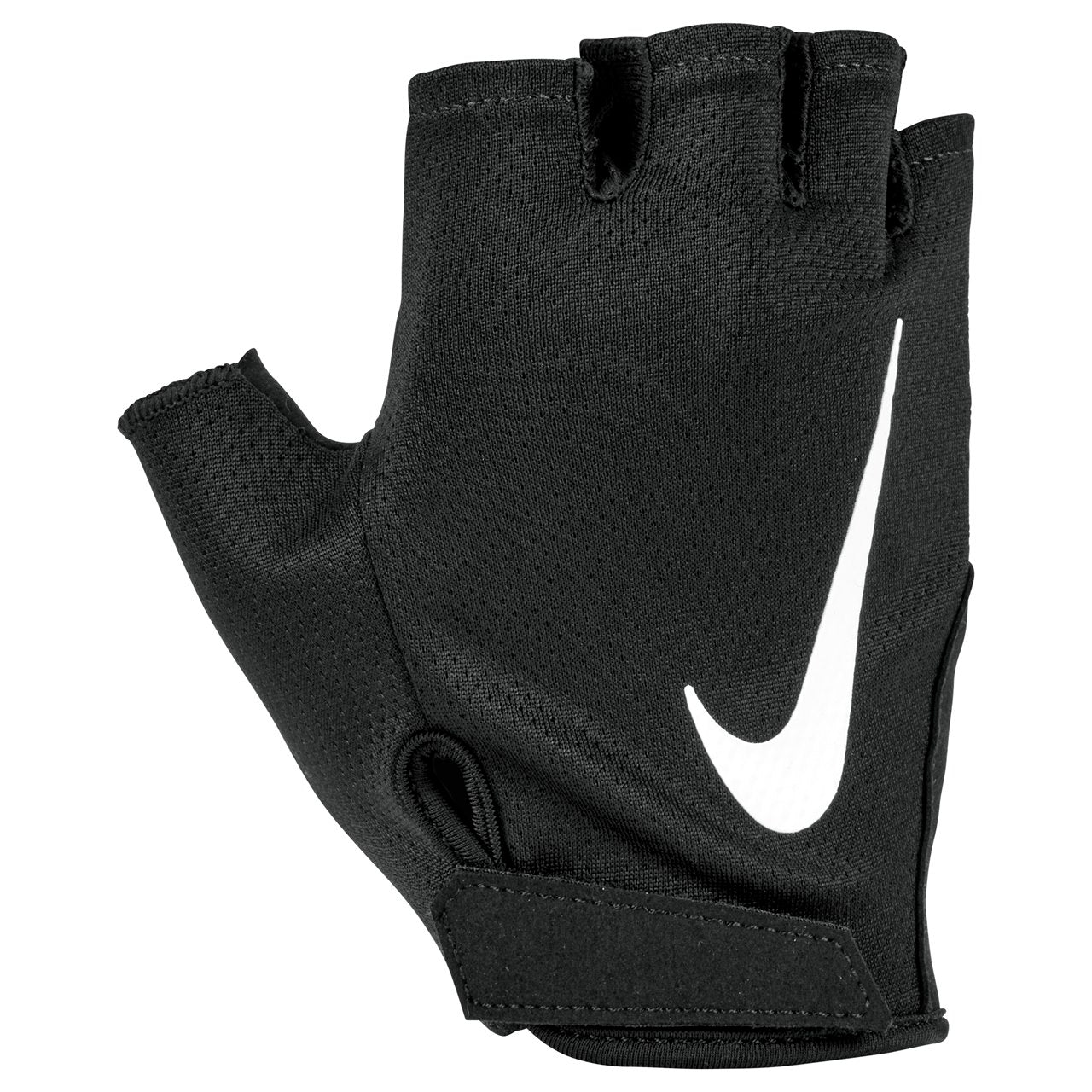 Nike Men’s Gym Essential Fitness Glove 2.0 with padded palms and adjustable strap for comfortable weightlifting and workout support.