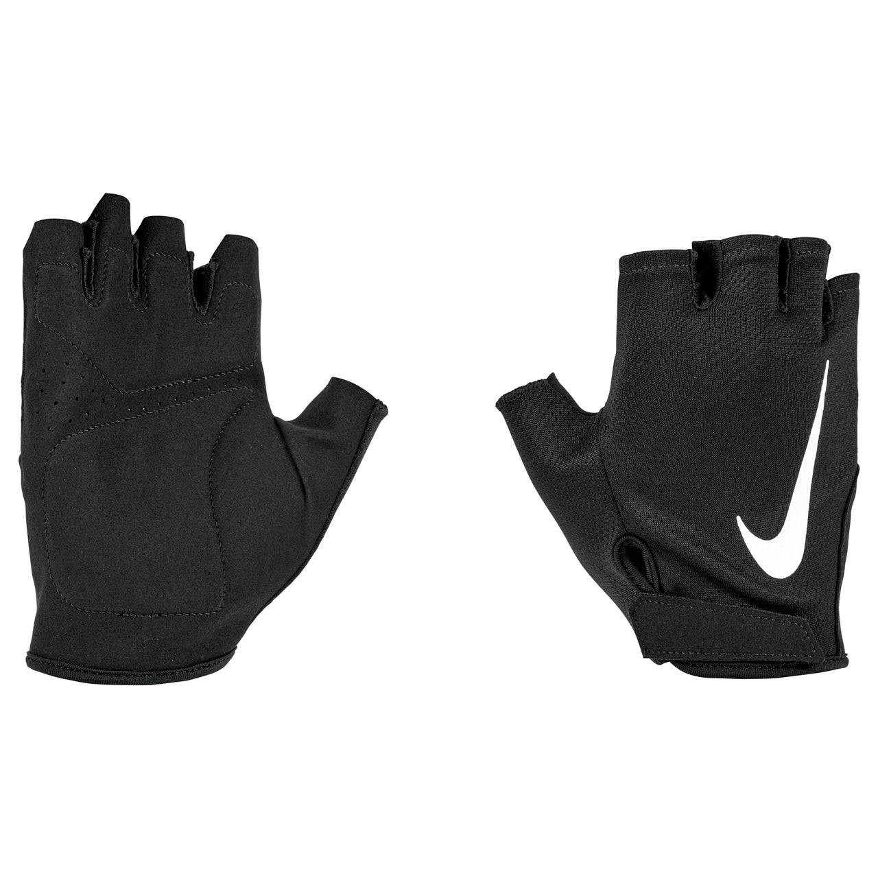 Nike men's gym essential fitness glove 2.0 with breathable fabric and padded palm for improved grip during workouts.