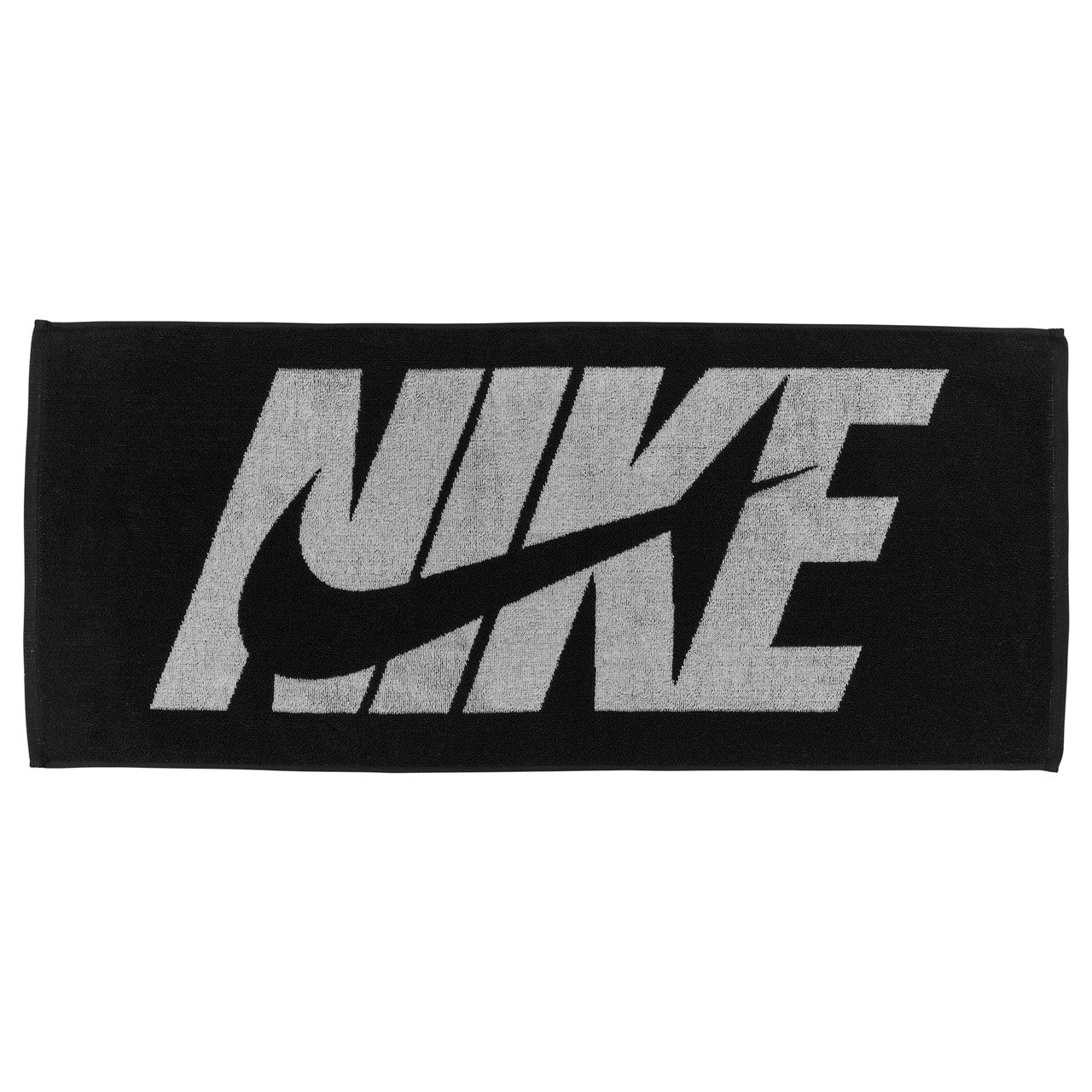 Nike Jacquard Towel medium graphic black, a soft black accessory towel with Nike's jacquard design and branding.
