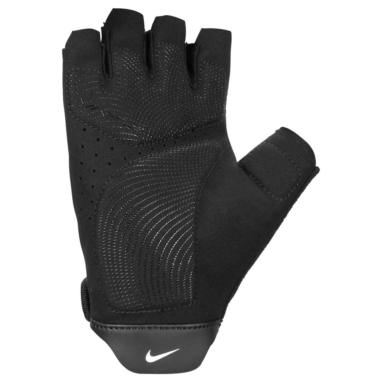 Nike women's Vapor fitness gloves with padded palms and adjustable wrist straps, designed for comfortable training sessions.