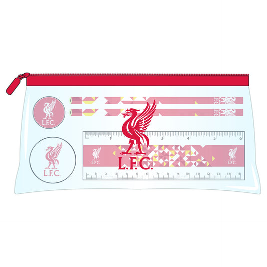 Foco Team Merchandise 23x12cm pencil case set featuring sporty design and multiple compartments for school or sports gear.