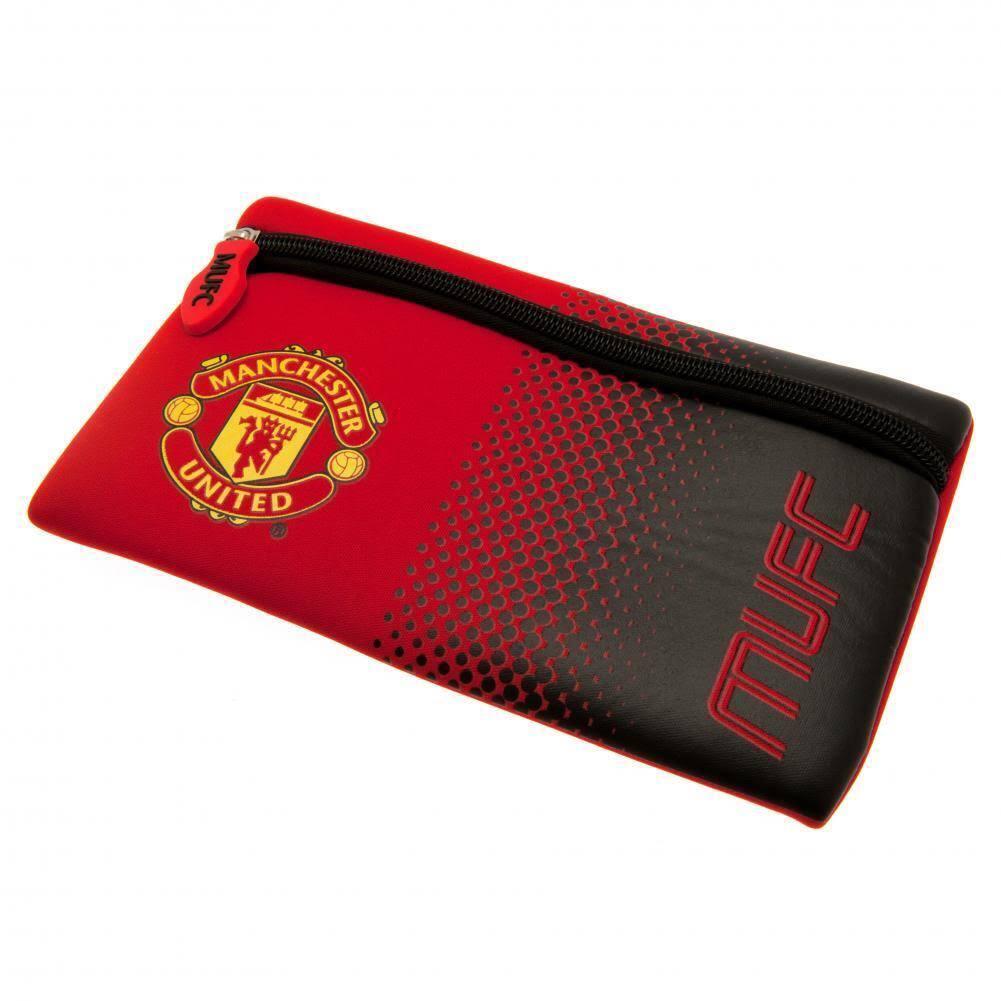 Foco team merchandise neoprene fade pencil case, 14.5x21.5cm, sporting goods accessory with colorful fade design