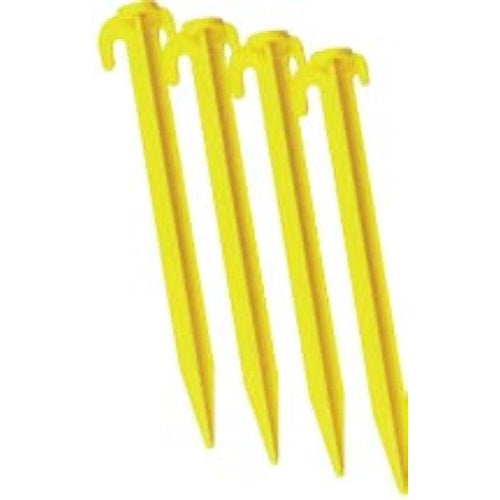Plastic Ground Pegs - Packet Of 10