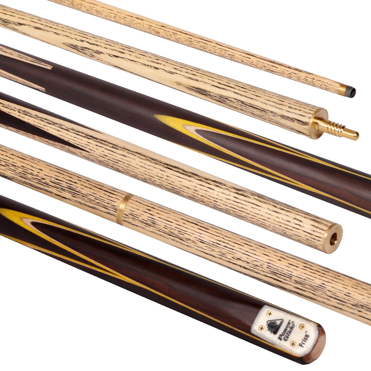 Powerglide Snooker Cue Prism 2 Piece 57in 9.5Mm