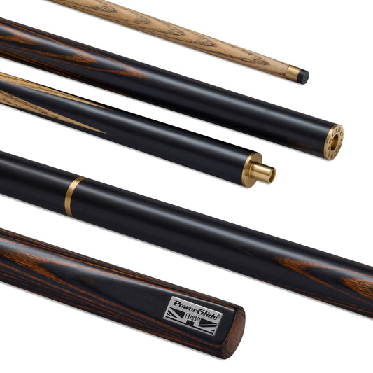 Powerglide Snooker Cue Exios Brown 2 Piece 57in 9.5Mm 18oz