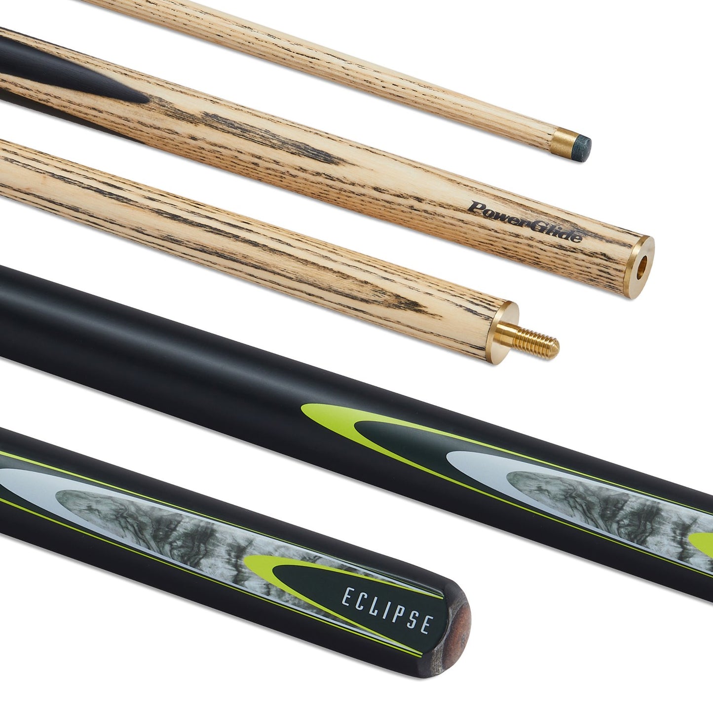 Powerglide Snooker Cue Eclipse 2 Piece 57in 10Mm