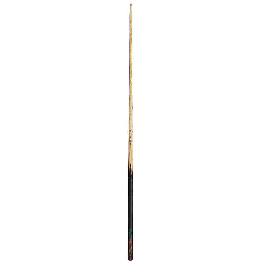 Powerglide 57-inch two-piece snooker cue with 10mm tip, sleek design and professional quality for snooker and pool games.