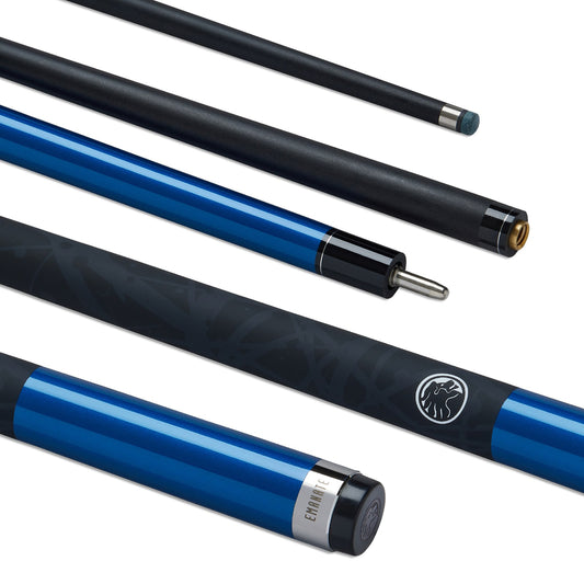 Powerglide Carbon Pool Cue Emanate 57in 2 Piece 10Mm