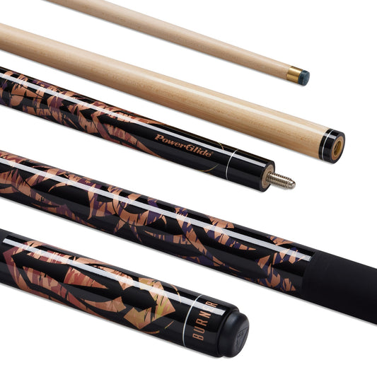 Powerglide Pool Cue Burner 57in 2 Piece 10Mm