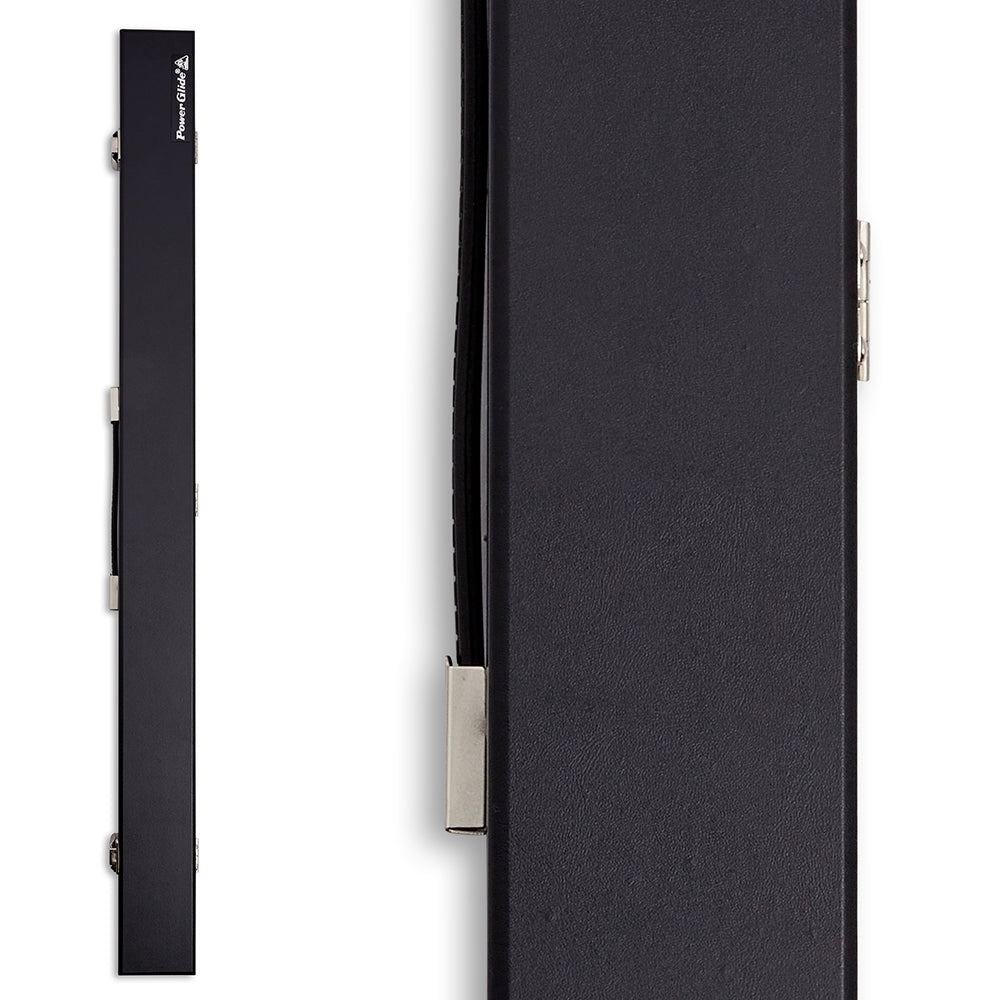 Powerglide Cue Case Attache Black 2 Piece