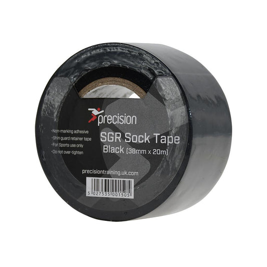Pack of five 38mm Precision SGR Sock Tape rolls for athletic support and sports use, featuring durable sporting goods tape.