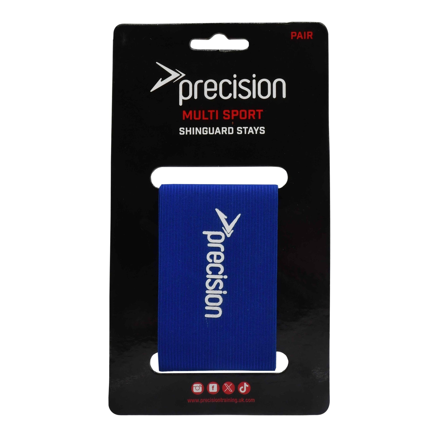 Precision Shin Guard Stays for sporting goods, providing support and protection for shin guards in athletic activities.