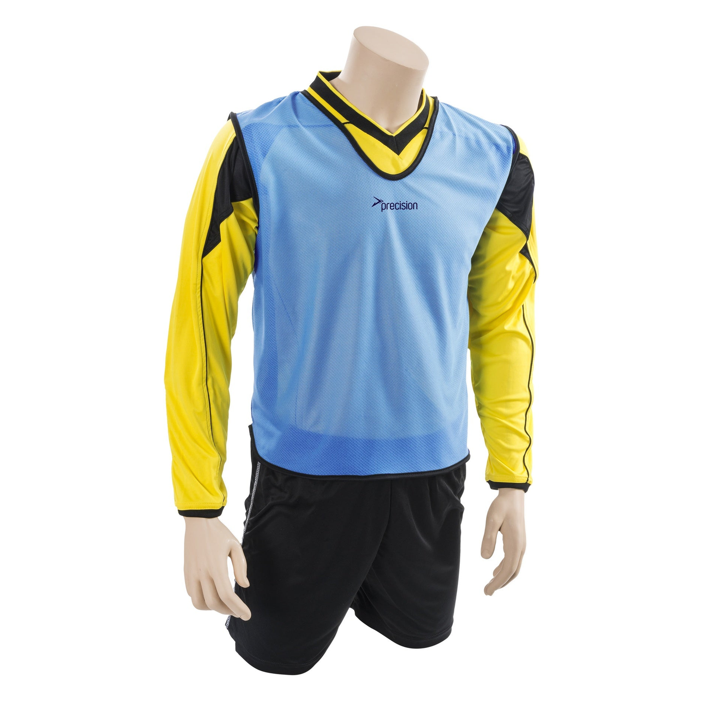 Precision Mesh Training Bib for infants and kids, lightweight sporting goods bib with adjustable straps in the image.