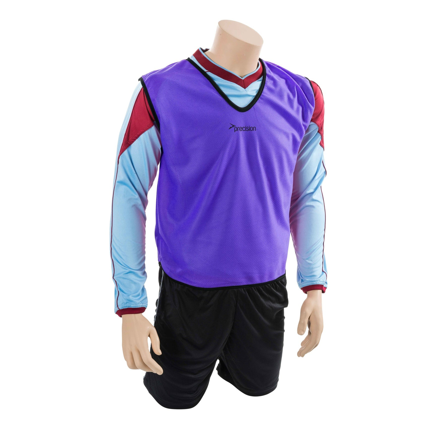 Precision Mesh Training Bib for infants and kids, lightweight sporting goods bib with adjustable straps and breathable mesh fabric.