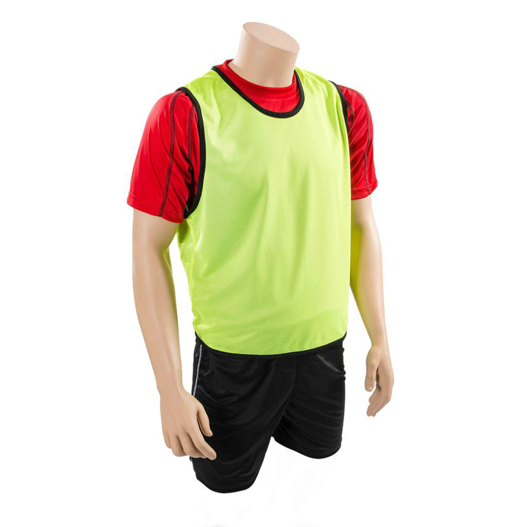 Plain mesh training bib for infants and kids by Precision, lightweight sport bib with breathable mesh fabric.