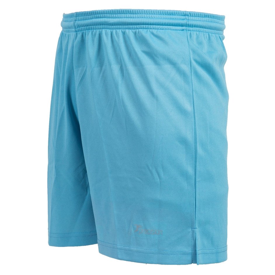 Junior Precision Madrid Shorts in sporting goods, featuring lightweight fabric and athletic design for active wear.