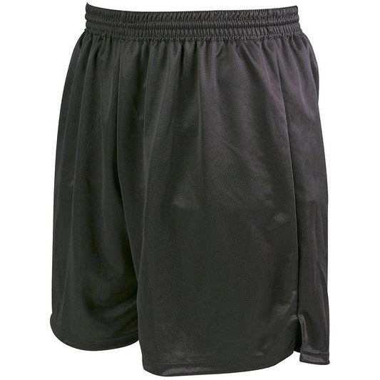 Junior Precision Attack Shorts for sports, featuring lightweight athletic design and bold branding, ideal for active youth.