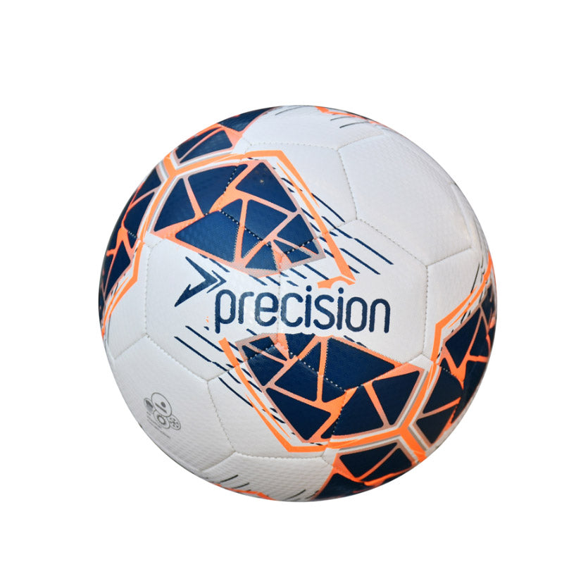 Precision Fusion Mini Size 1 training ball for soccer, featuring a durable surface and official design for training and practice.