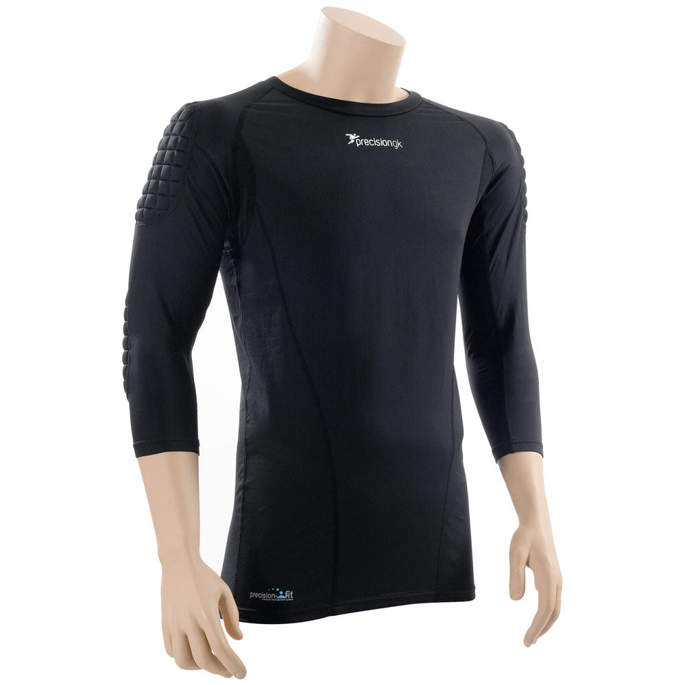 Adult Precision Padded Baselayer GK Shirt for sports, featuring padded design for added protection and comfort.