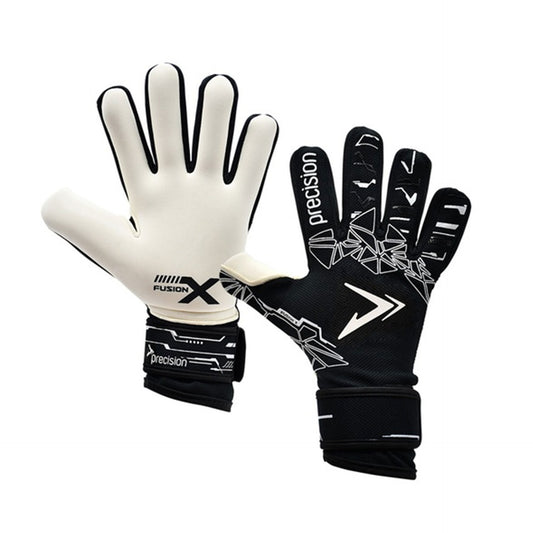 Precision Fusion X Pro Lite Giga GK gloves for sporting goods, featuring lightweight design and durable construction.