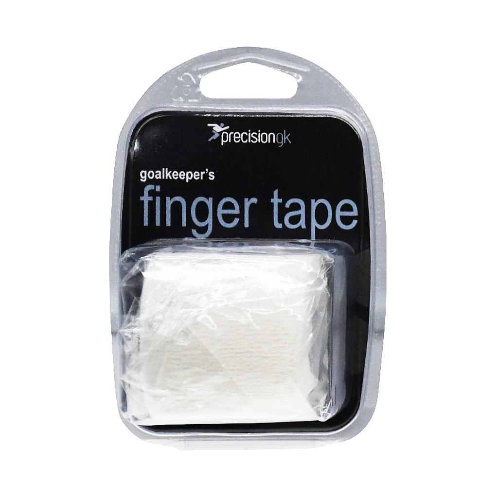 Precision GK Finger Shields Tape for sports, showing clear adhesive strips and finger protection on a white background.