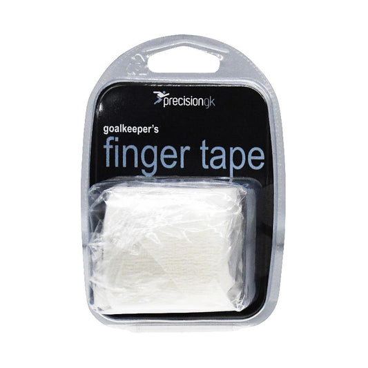 Precision GK Finger Shields Tape for sports, showing the elastic finger protection tape with branding and packaging details.