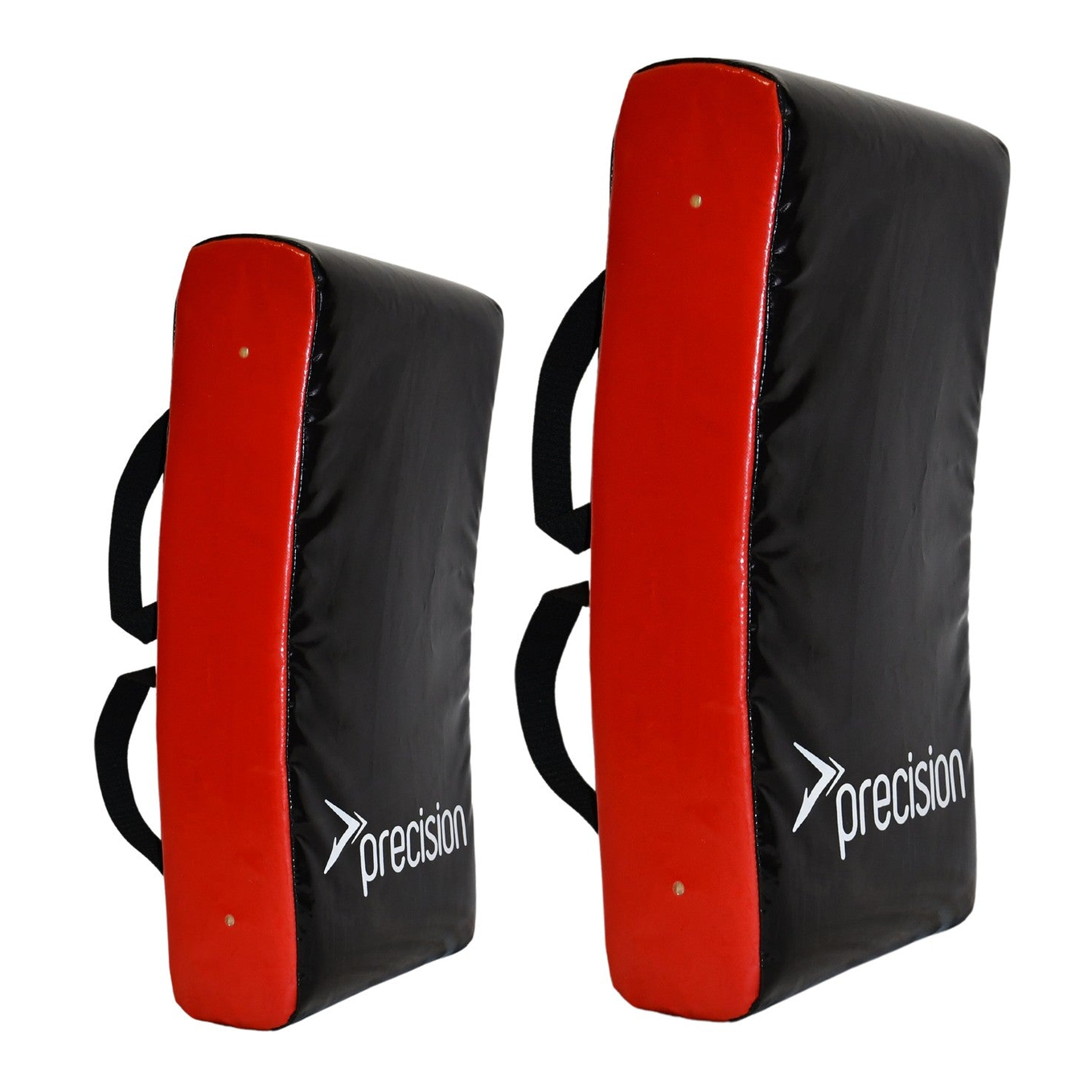 Precision Curved Hit Shield for sporting goods, showing a close-up of the curved protective shield with brand logo.