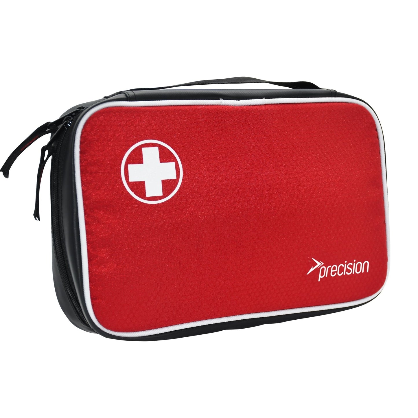 Precision Pro HX Medi Grab Bag for sporting goods, shown with compartments for sports gear and accessories.