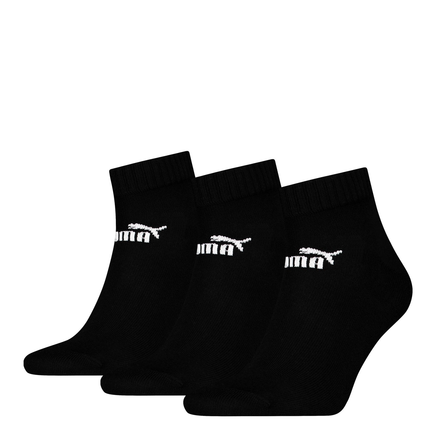 Puma Quarter 3 Pair Pack Socks Assorted