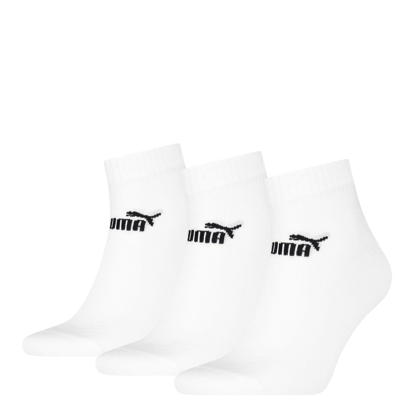 Puma Quarter 3 Pair Pack Socks Assorted