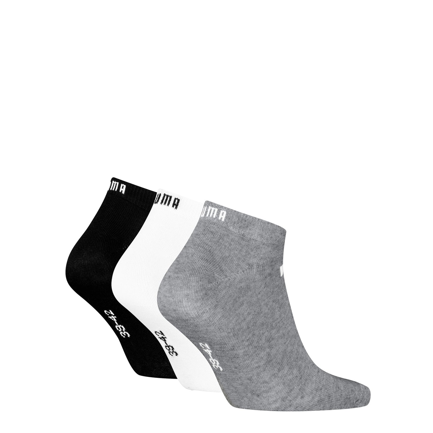 Puma Sneaker 3 Pair Pack Socks Assorted
