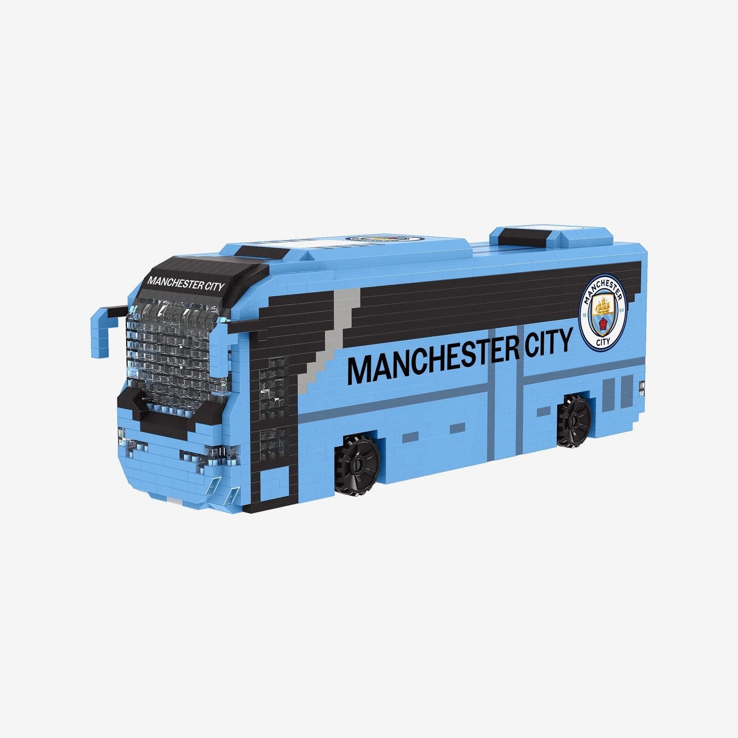 Foco Team Merchandise 3D BRXLZ Coach figure, detailed sports team coach in 3D brick construction, sporting goods display