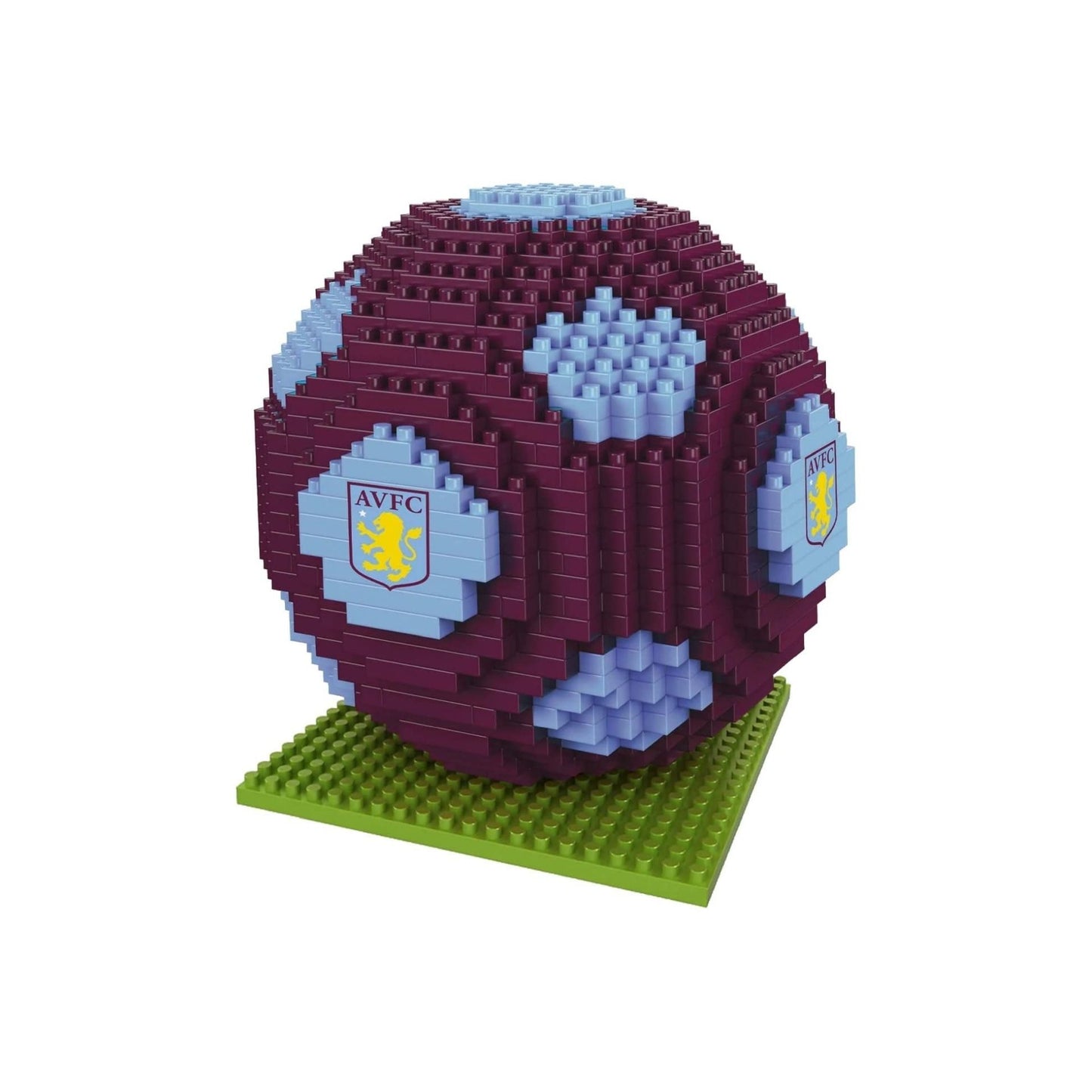 Foco Team Merchandise 3D BRXLZ Football, detailed plastic construction, sporting goods item with team branding and vibrant colors.