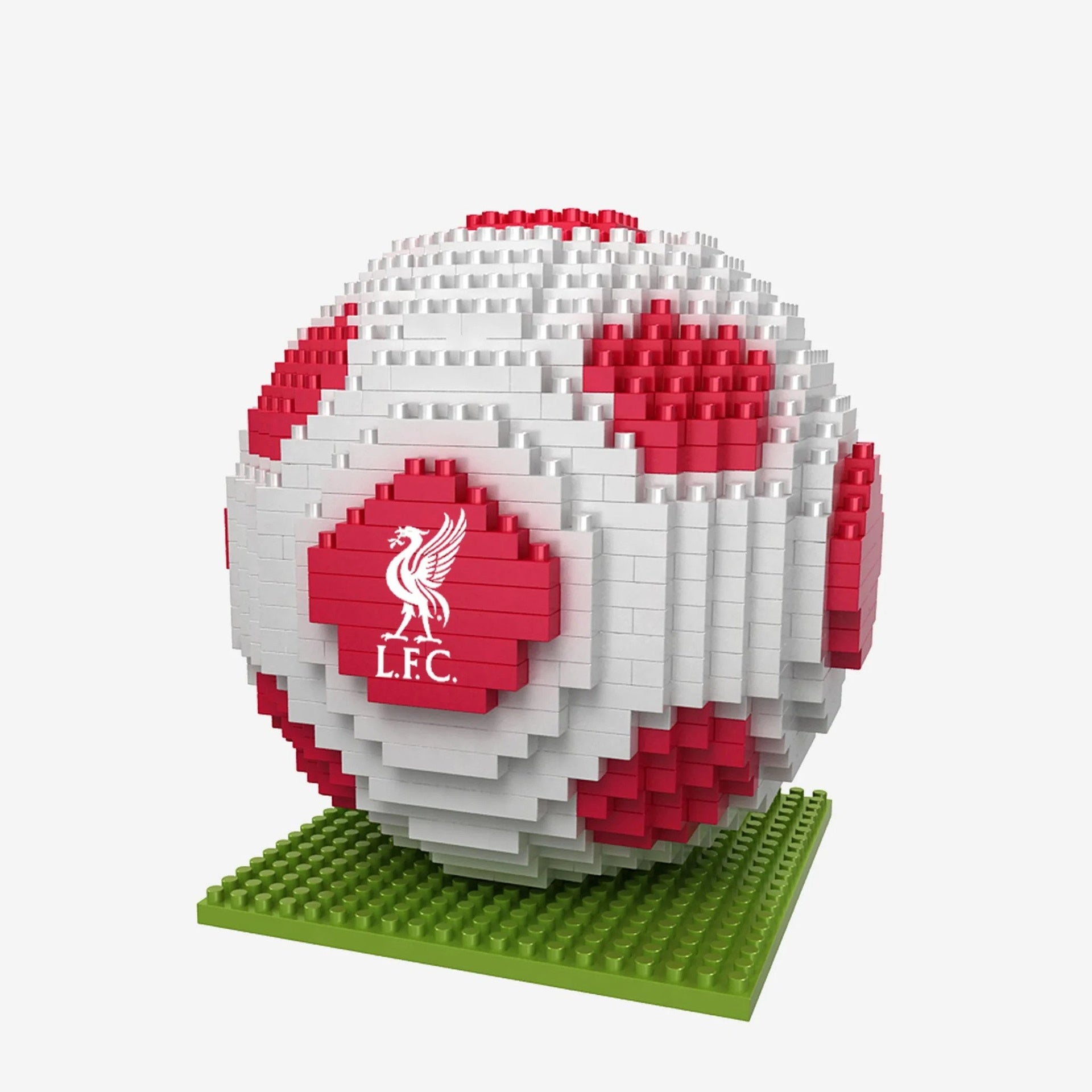 Foco Team Merchandise 3D BRXLZ Football, colorful plastic building block toy for sports fans and collectors.