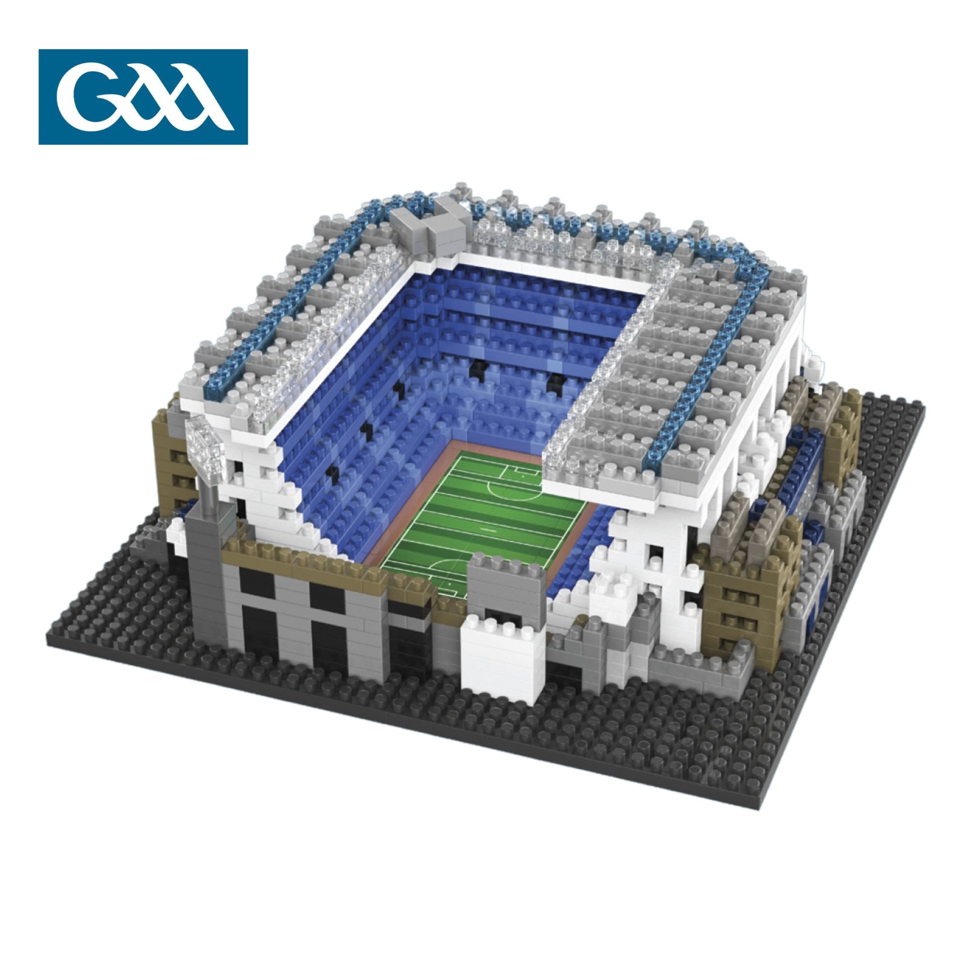 Foco Team Merchandise 3D Mini BRXLZ Stadium model, detailed miniature sports stadium for display or collection.