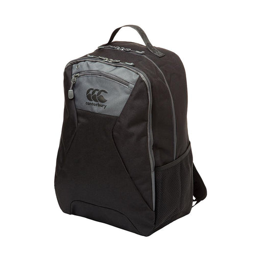 Canterbury Classic Backpack in sporting goods, featuring durable fabric, multiple compartments, and adjustable straps for outdoor use.
