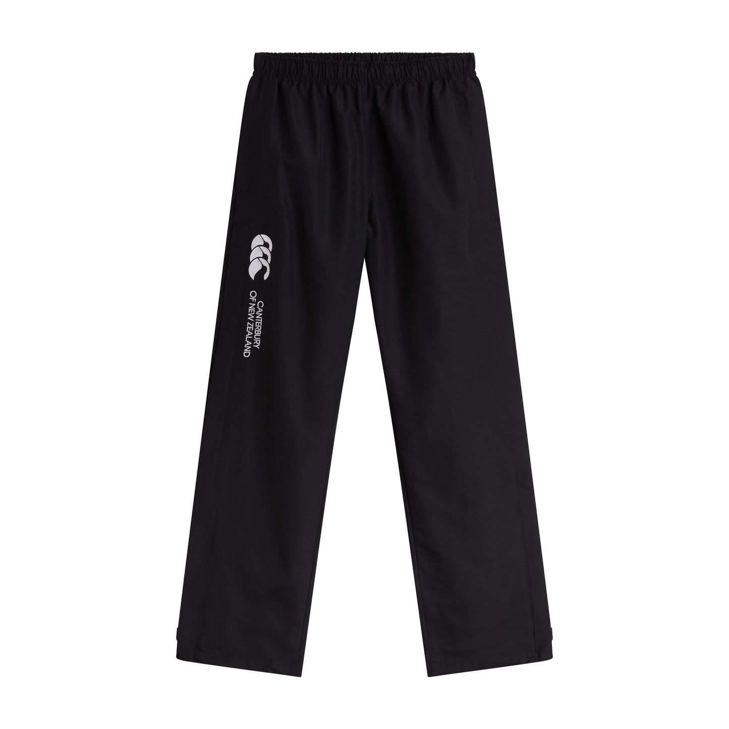 Canterbury women's open hem stadium pant in athletic fabric, with relaxed fit and sporty design, ideal for active wear.