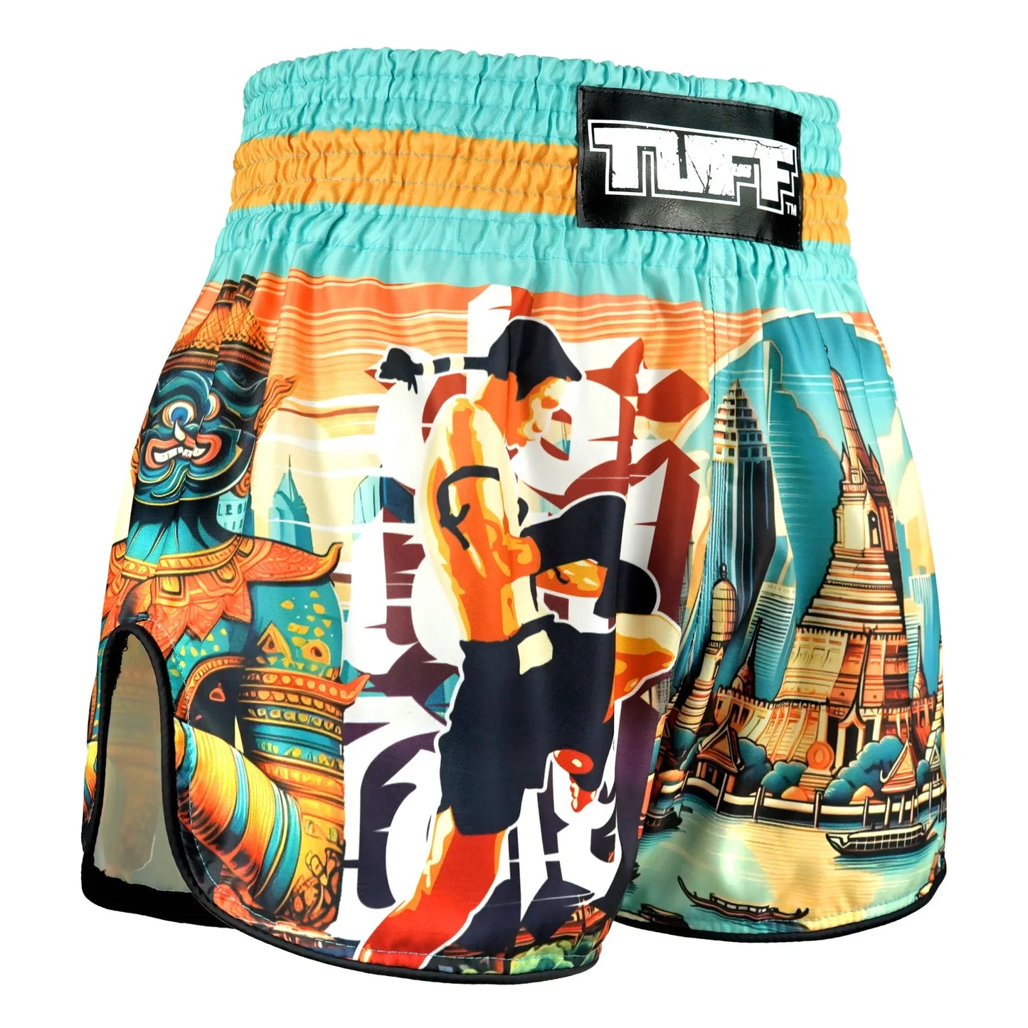 TUFF High-Cut Retro Muaythai Shorts The Legacy of Thailand