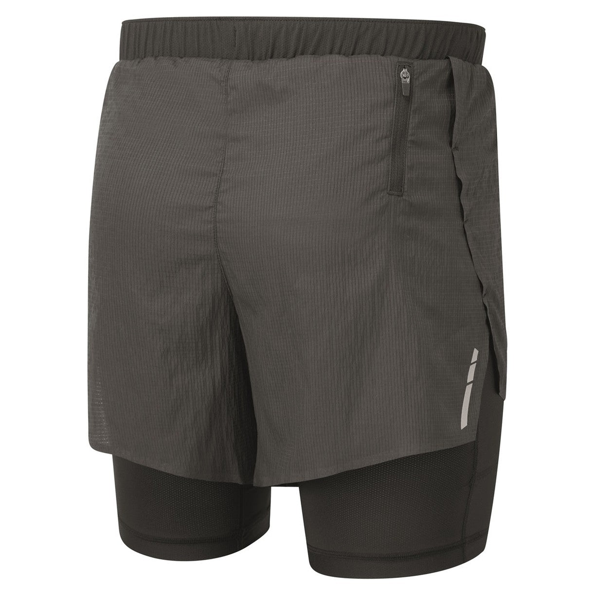 Ronhill men's Tech Race Twin Shorts for running, lightweight racing shorts with breathable fabric and sporty design.