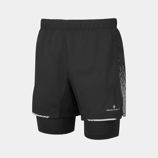 Ronhill Mens Tech Reflect 5in Twin Short