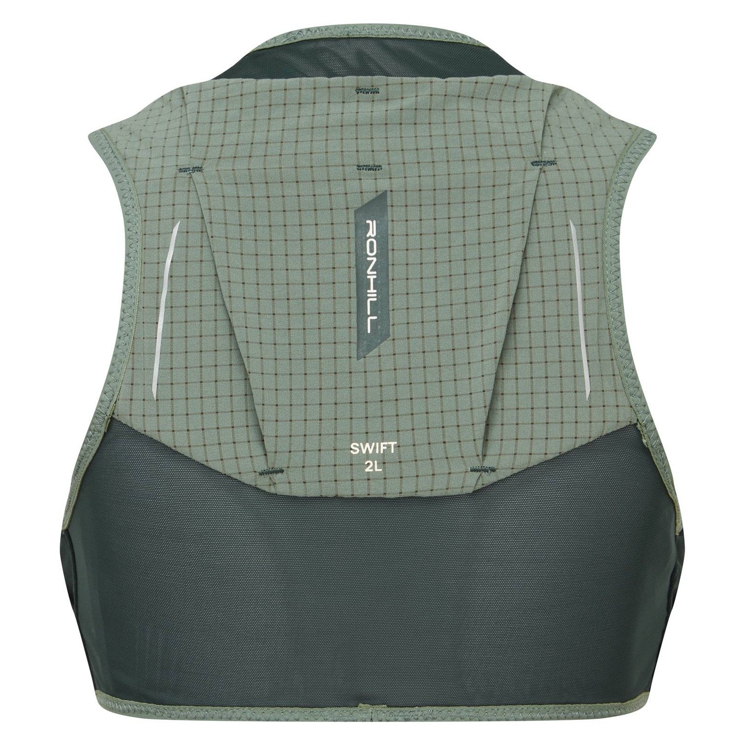 Ronhill Swift 2L running vest in lightweight, breathable fabric with adjustable straps and reflective details for outdoor exercise