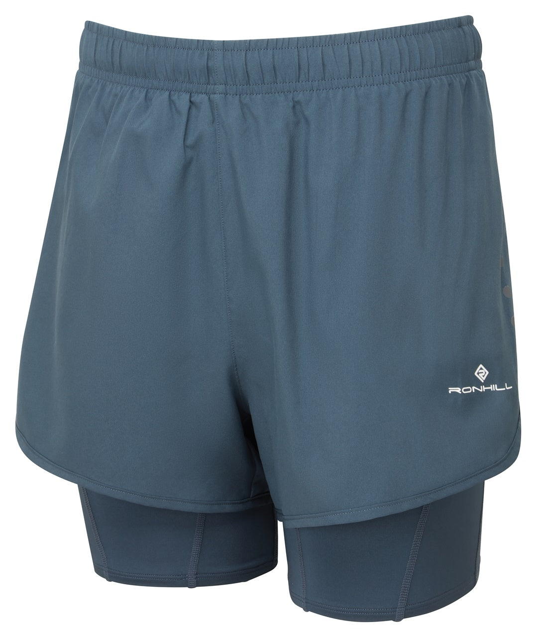 Ronhill women's Core Twin Short for running, lightweight athletic shorts with breathable fabric and comfortable fit.