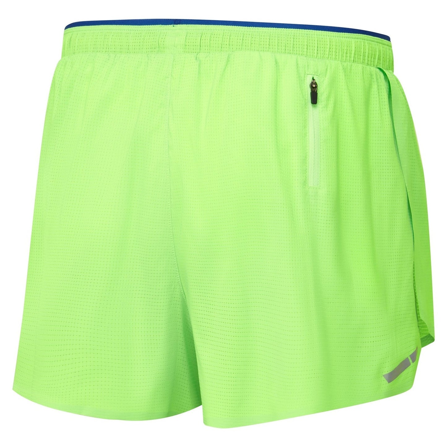 Ronhill men's Tech Race Short in Deep Laguna, lightweight running shorts with breathable fabric and athletic fit.