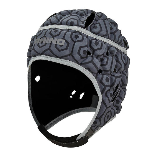 Rhino Pro Head Guard for adults, sporting goods protective headgear with adjustable straps, designed for safe sports activities.